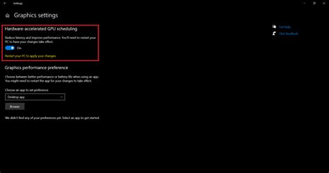 should i turn on hardware accelerated gpu scheduling